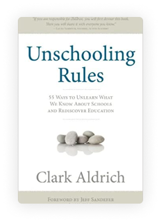 Cover of Unschooling Rules book