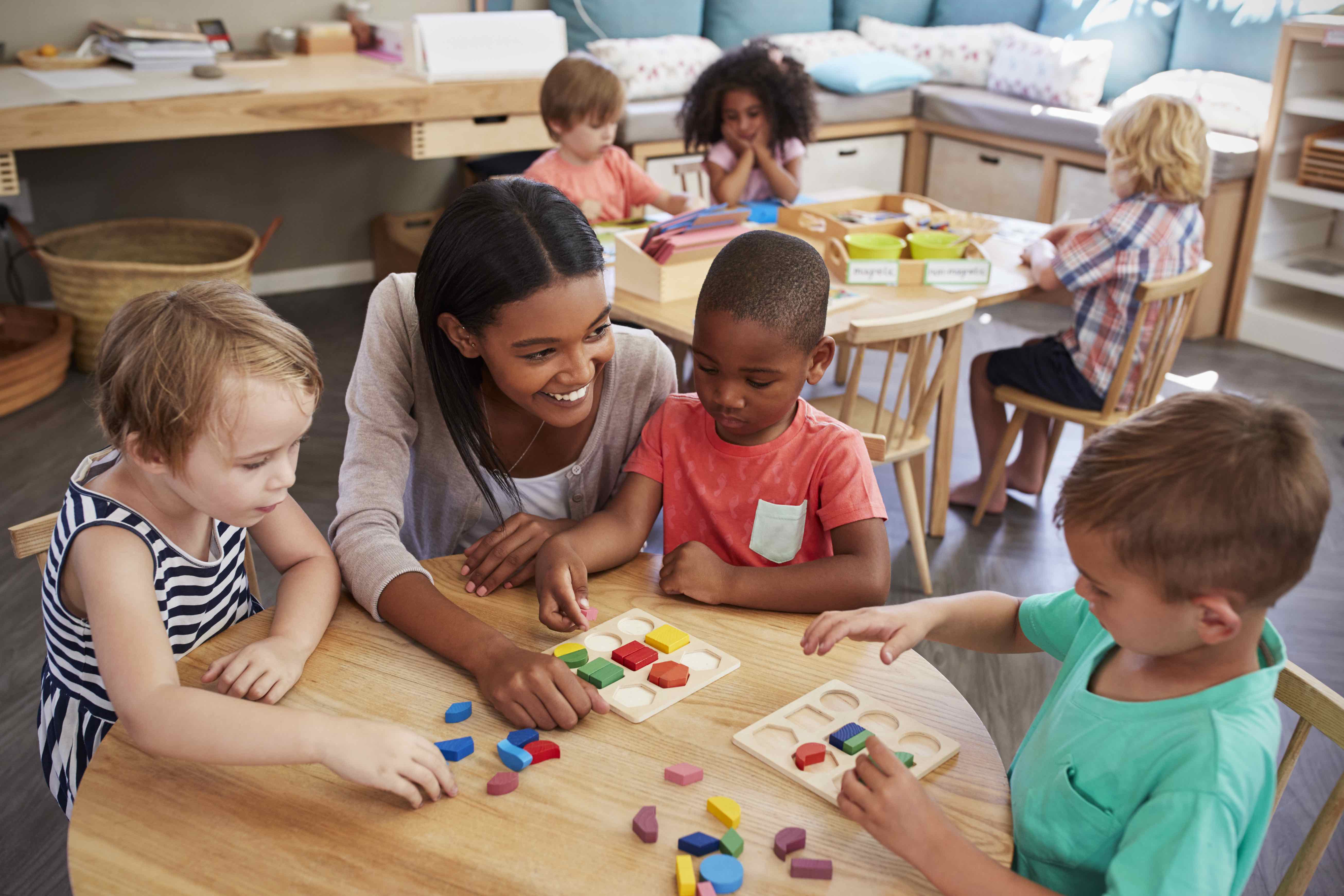 Montessori-inspired studio at Acton Academy Alva